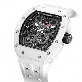 Montre Tsar Bomba - Elemental Series  - Automatique - Cramique Blanche