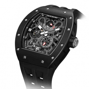 Montre Tsar Bomba - Elemental Series  - Automatique - Cramique -Noir