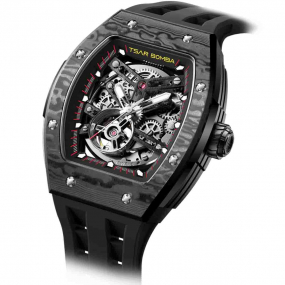 Montre Tsar Bomba - Elemental Series - Automatique -Fibre de Carbone