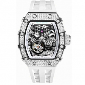 Montre Tsar Bomba - Elemental Series - Blanc - Cubic Zirconia