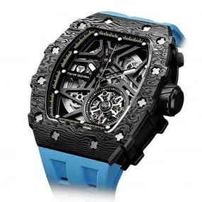 Montre Tsar Bomba - Elemental Series - Carbon Fiber Automatic - Bleu