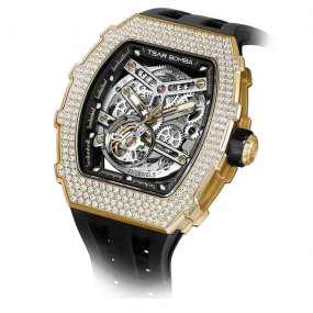 Montre Tsar Bomba - Elemental Series - Noir - Zircon