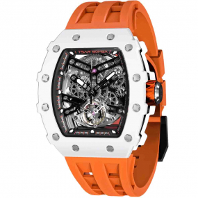 Montre Tsar Bomba - Elemental Series - Orange - Bioc�ramique Automatic Watch