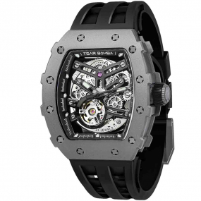 Montre Tsar Bomba - Elemental Series Titane - Noir 