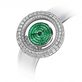 Montre Tsar Bomba - Nucleus Series - Blanc & Vert - Zircon