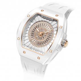 Montre Tsar Bomba - Nucleus Series C�ramique - Blanc & Vert