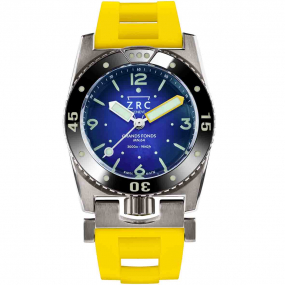 Montre ZRC Grands Fonds Titane - Rubber