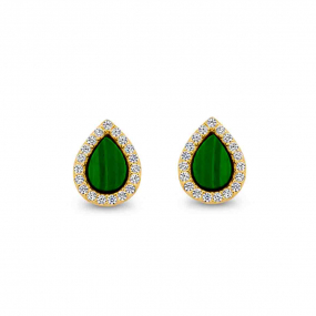 P. boucles d'oreilles ag 925 malachite similaire