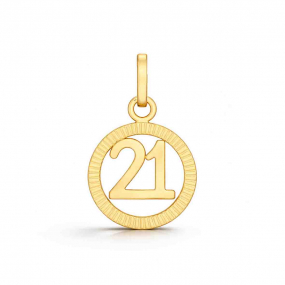 Pendentif Chiffre 21