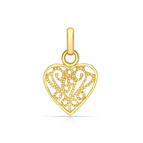 Pendentif Coeur filigrane