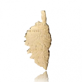 Pendentif Corse carte