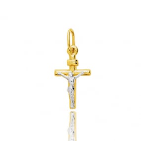 Pendentif croix Christ  en rduction
