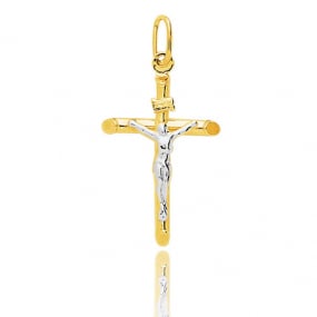 Pendentif croix Christ  en rduction