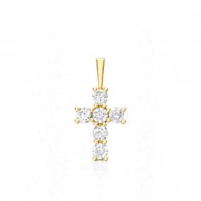 Pendentif Croix Oxyde de Zirconium similaire