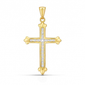 Pendentif Croix Oxyde de Zirconium similaire