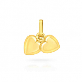 Pendentif Double - Coeur