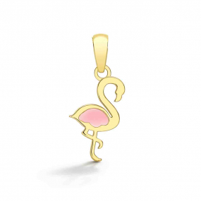 Pendentif Flamant Rose