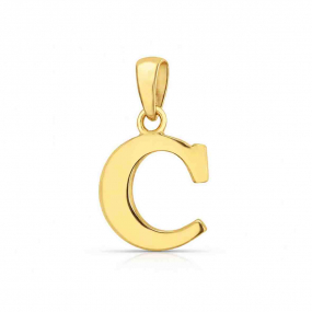 Pendentif Initiale C en r�duction