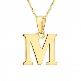 Pendentif Initiale M