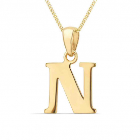 Pendentif Initiale N
