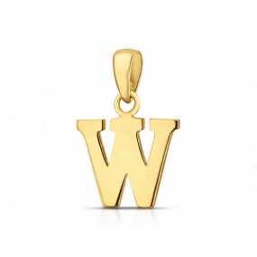 Pendentif Initiale W similaire