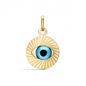 Pendentif oeil protecteur en r�duction