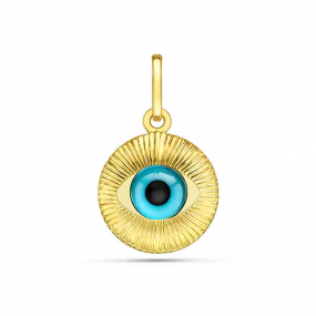 Pendentif oeil protecteur en r�duction
