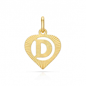 Pendentif Lettre D