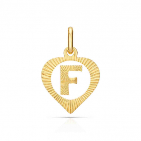 Pendentif Lettre F en r�duction