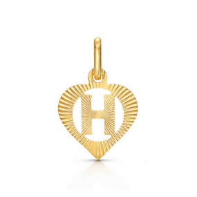 Pendentif Lettre H