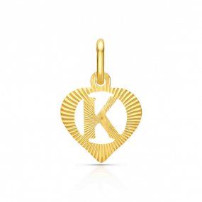 Pendentif lettre K similaire
