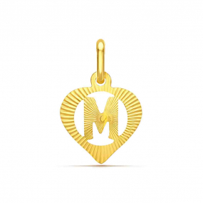 Pendentif lettre M similaire
