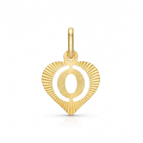 Pendentif lettre O similaire