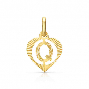 Pendentif lettre Q similaire