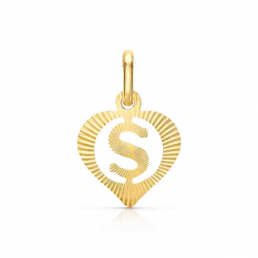 Pendentif lettre S similaire
