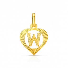 Pendentif lettre W