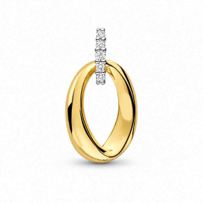 Pendentif Or et  Diamants