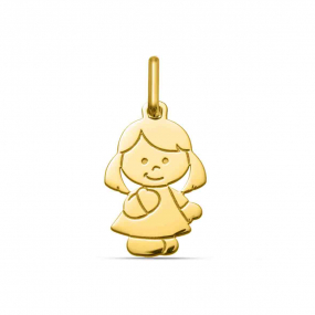 Pendentif Or Fille