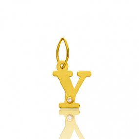Pendentif or Jaune et diamant 0,01ct similaire