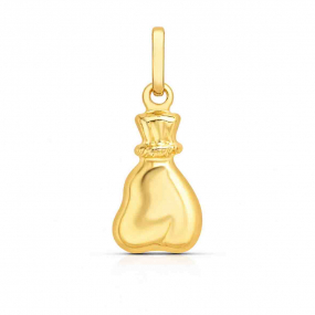 Pendentif Sac d'argent