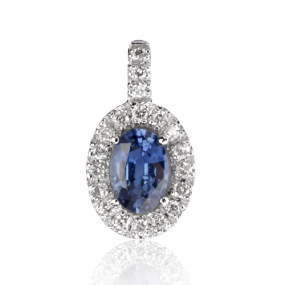 Pendentif saphir