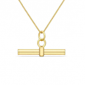 Pendentif T en barre similaire