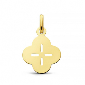 Pendentif trfle ajour Augis