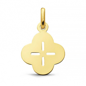 Pendentif trfle ajour Augis