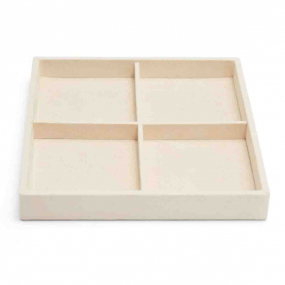 Plateau de rangement de bracelets Wolf 1834 - Vault Half Insert Tray - Beige
