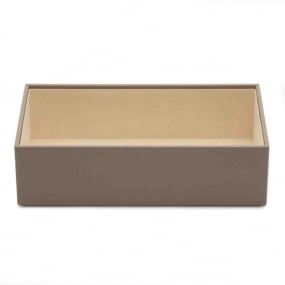 Plateau de rangement haut pour bijoux - Wolf 1834 - Vault Tray - Gris