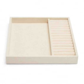 Plateau de rangement pour bijoux  Wolf 1834 - Vault Half Insert Tray - Beige