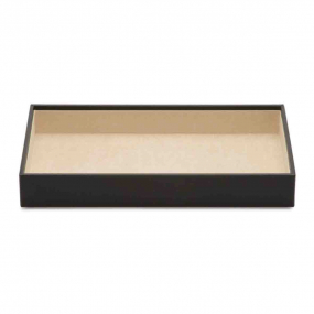 Plateau de rangement  pour bijoux - Wolf 1834 - Vault Tray - Noir