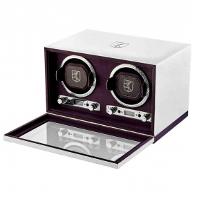 Remontoir Montre Wolf 1834 - Silver Double Single Watch Winder