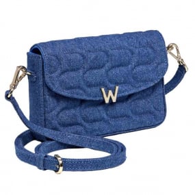 Sac bandoulire Mimi Swirl avec charpe Wolf 1834 - Denim